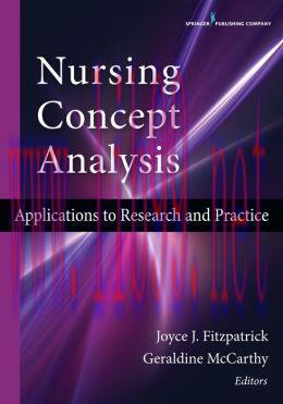 [AME]Nursing Concept Analysis: Applications to Research and Practice