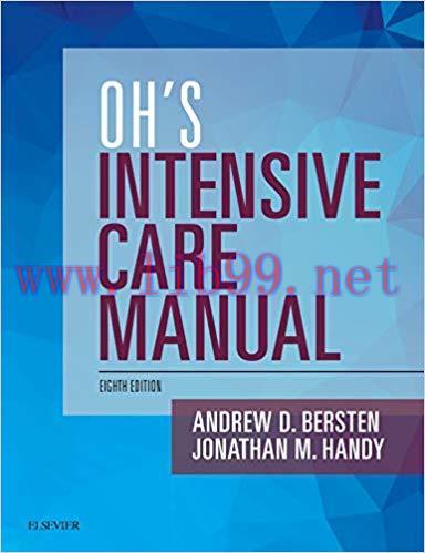 [AME]Oh’s Intensive Care Manual, 8th Edition (ORIGINAL PDF from_ Publisher)