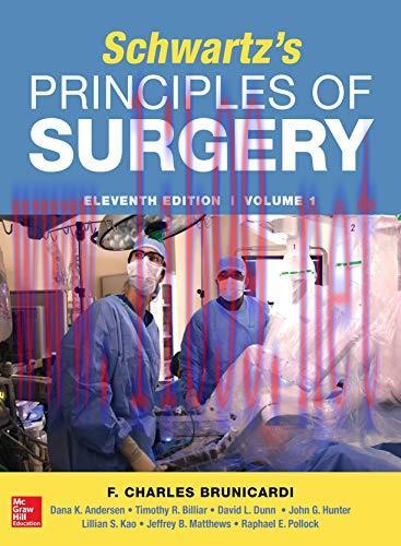 [AME]Schwartz’s Principles of Surgery, Two Volume set, 11th edition (ORIGINAL PDF from_ Publisher)
