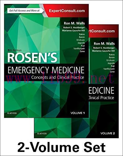[AME]Rosen’s Emergency Medicine: Concepts and Clinical Practice: Volume – 1&2, 9th Edition (EPUB + Converted PDF)