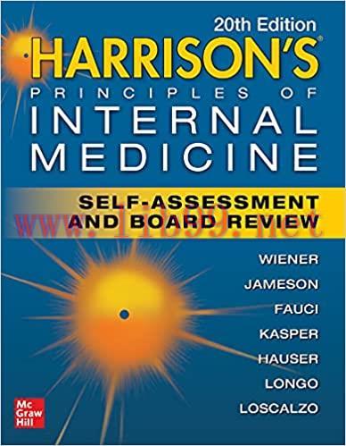 [AME]Harrison’s Principles of Internal Medicine Self-Assessment and Board Review, 20th Edition (High Quality PDF)