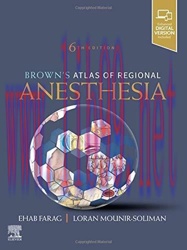 [AME]Brown’s Atlas of Regional Anesthesia, 6th Edition (EPUB)