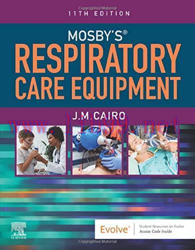 [AME]Mosby’s Respiratory Care Equipment, 11th edition (Original PDF)