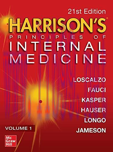 [AME]Harrison’s Principles of Internal Medicine, Twenty-First Edition (Vol.1 & Vol.2) (Converted PDF)