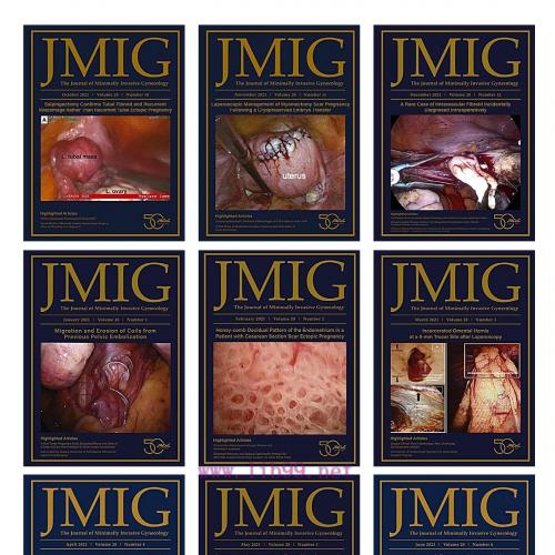 [AME]Journal of Minimally Invasive Gynecology 2021 Full Archives (True PDF)