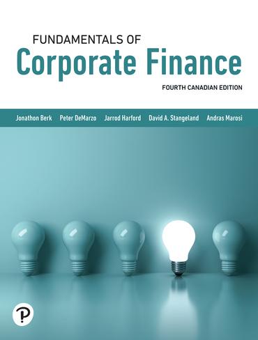 Fundamentals of Corporate Finance, Canadian Edition, 4th edition