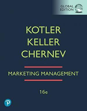 Marketing Management, Global Edition 16th Edition