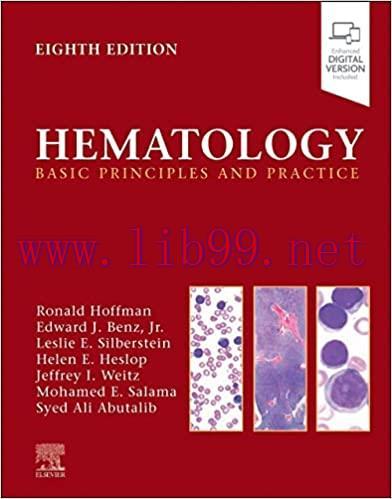[PDF]Hematology: Basic Principles and Practice 8th Edition