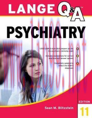 [AME]Lange Q&A Psychiatry, 11th Edition (EPUB) 