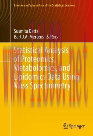 [AME]Statistical Analysis of Proteomics, Metabolomics, and Lipidomics Data Using Mass Spectrometry (PDF) 