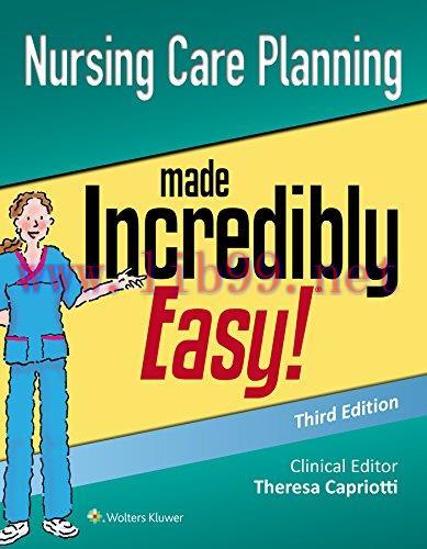[AME]Nursing Care Planning Made Incredibly Easy (Incredibly Easy! Series), 3rd Edition (EPUB) 
