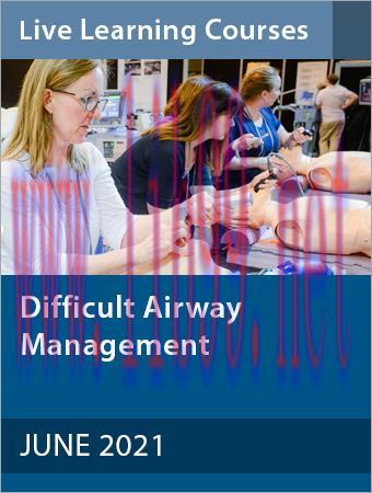 [AME]Difficult Airway Management June 2021 (Chestnet) (CME VIDEOS) 