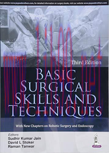 [AME]Basic Surgical Skills and Techniques, 3rd Edition (Original PDF) 