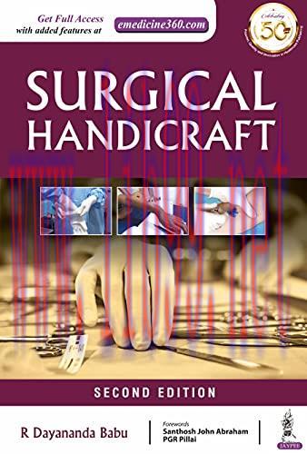 [AME]Surgical Handicraft Manual For Surgical Residents & Surgeons (Original PDF) 