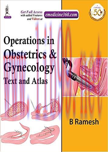 [AME]Operations in Obstetrics & Gynecology: Text And Atlas (Original PDF) 