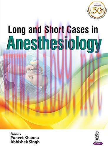 [AME]Long And Short Cases In Anesthesiology (Original PDF) 