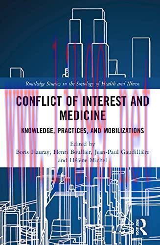 [AME]Conflict of Interest and Medicine: Knowledge, Practices, and Mobilizations (Original PDF) 