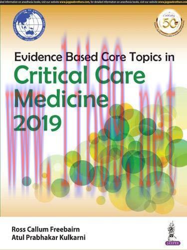 [AME]Evidence Based Core Topics In Critical Care Medicine 2019 (Original PDF) 