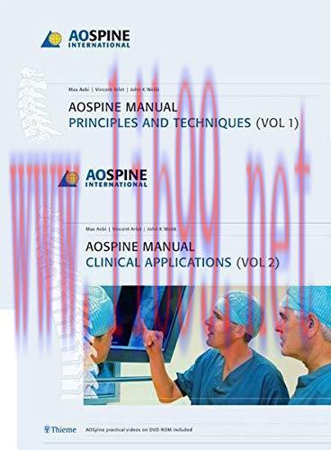 [AME]AO Spine Manual: Principles and Techniques, Clinical Applications (2 Vol. Set) (Original PDF+Videos) 