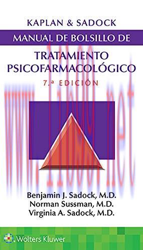 [AME]Kaplan & Sadock. Manual de bolsillo de tratamiento psicofarmacológico, 7th Edition (Spanish Edition) (High Quality Image PDF) 