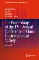 [PDF]The Proceedings of the 17th Annual Conference of China Electrotechnical Society: Volume I