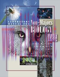 [AME]Laboratory Manual for Non-Majors Biology 6th Edition (Original PDF) 