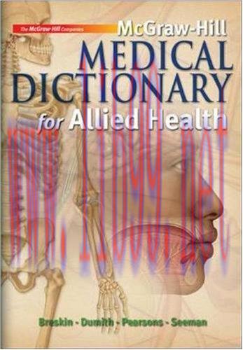 [AME]McGraw-Hill Medical Dictionary for Allied Health (Original PDF) 