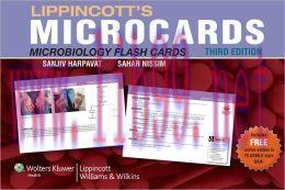 [AME]Lippincott's Microcards: Microbiology Flash Cards, Third Edition 