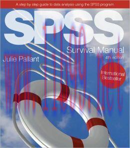 [AME]SPSS Survival Manual: A step by step guide to data analysis using SPSS, 4th Edition 