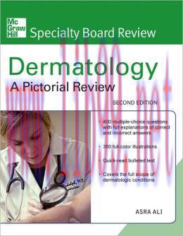 [AME]McGraw-Hill Specialty Board Review Dermatology: A Pictorial Review, Second Edition (ORIGINAL PDF from_ Publisher) 