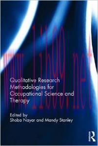 [AME]Qualitative Research Methodologies for Occupational Science and Therapy 