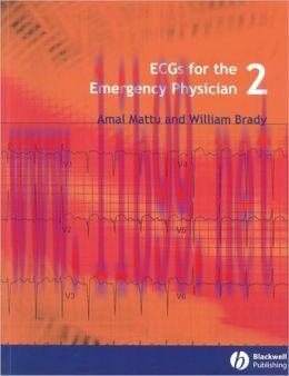[AME]ECGs for the Emergency Physician 2 