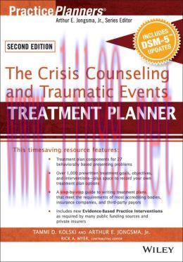 [AME]The Crisis Counseling and Traumatic Events Treatment Planner, with DSM-5 Update_s, 2nd Edition 