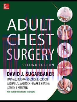 [AME]Adult Chest Surgery, 2nd Edition (ORIGINAL PDF from_ Publisher) 