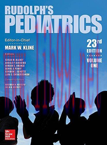 [AME]Rudolph's Pediatrics, 23rd Edition (ORIGINAL PDF from_ Publisher) 