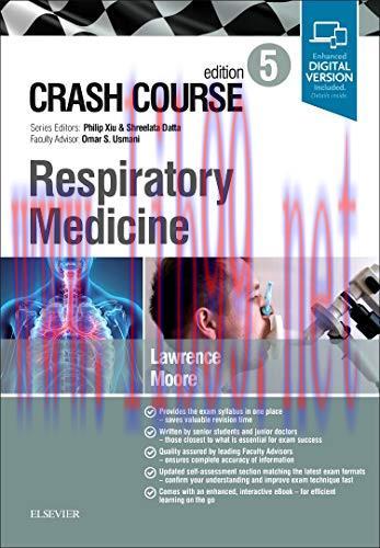 [AME]Crash Course Respiratory Medicine, 5th Edition (ORIGINAL PDF from_ Publisher) 