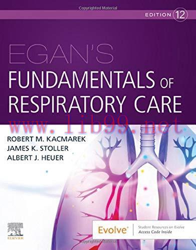 [AME]Egan's Fundamentals of Respiratory Care, 12th Edition (EPUB) 