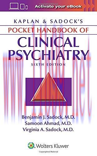 [AME]Kaplan & Sadock's Pocket Handbook of Clinical Psychiatry, 6th Edition (High Quality Scanned PDF) 