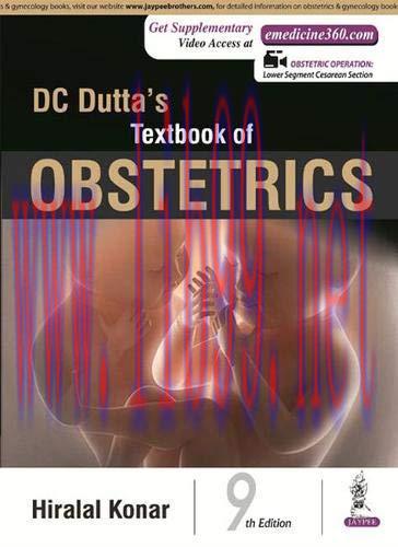 [AME]DC Dutta's Textbook of Obstetrics: Including Perinatology and Contraception, 9th Edition (Original PDF) 