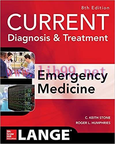 [AME]CURRENT Diagnosis and Treatment Emergency Medicine, 8th edition (Original PDF From_ Publisher) 