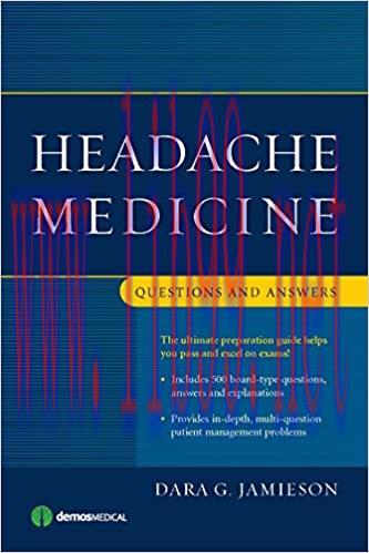 [AME]Headache Medicine: Questions and Answers (Original PDF From_ Publisher) 