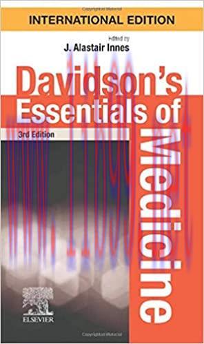 [AME]Davidson's Essentials of Medicine, 3rd Edition (International Edition) (Original PDF From_ Publisher) 