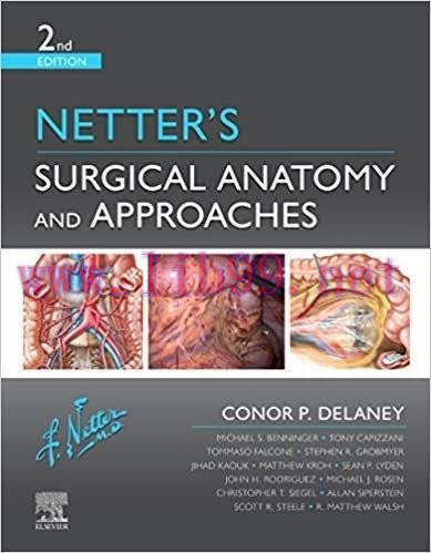 [AME]Netter's Surgical Anatomy and Approaches, 2nd edition (Netter Clinical Science) (Original PDF) 