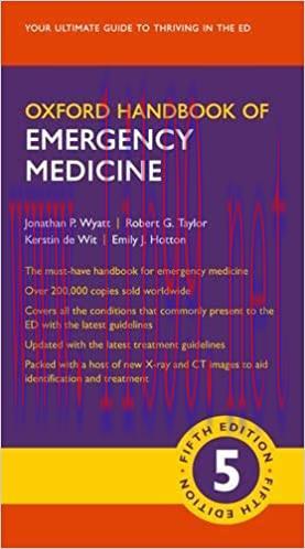 [AME]Oxford Handbook of Emergency Medicine (Oxford Medical Handbooks) 5th Edition (Original PDF From_ Publisher) 