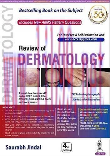 [AME]Review of Dermatology 4th Edition (Original PDF From_ Publisher) 