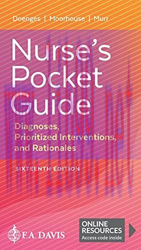 [AME]Nurse's Pocket Guide: Diagnoses, Prioritized Interventions, and Rationales, 16th Edition (EPUB) 