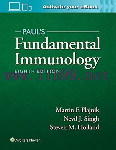 [AME]Paul’s Fundamental Immunology, 8th edition (ePub+Converted PDF) 