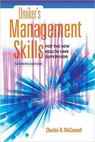 [AME]Umiker's Management Skills for the New Health Care Supervisor, 7th Edition (EPUB) 