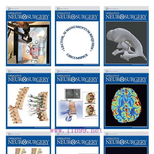 [AME]Operative Neurosurgery 2022 Full Archives (True PDF) 