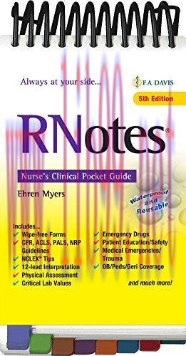 [AME]RNotes®: Nurse's Clinical Pocket Guide, Fifth edition (Original PDF) 